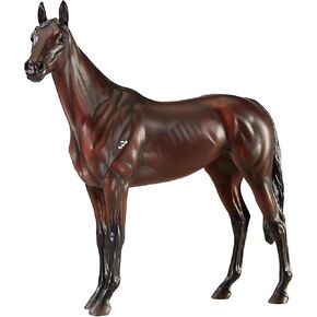Breyer Horses Traditional Series Winx | Australian Racehorse | Horse Toy Model | 10.5" x 9.5" | 1:9 Scale Horse Figurine | Model #1828, Brown