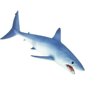 Safari Ltd. Mako Shark Figurine - Realistic 5.8" Plastic Figure - Educational Toy for Boys, Girls, and Kids Ages 3+