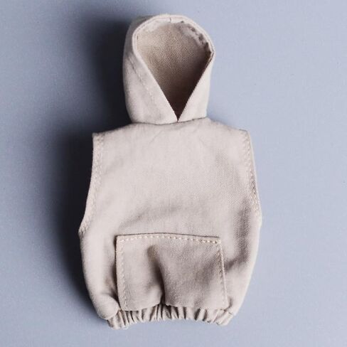 Meetoget 1/12 Scale Male Doll daily sports Sleeveless Hoodie Set Clothes for 6 inch Action Figure PM008US,green in Saudi Arabia