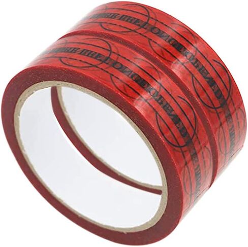 Solitary Walker Tamper Proof Security Tape Complete Transfer 1 Inch x 55 Yards Red Resistant Ultra Thick Seal Safety Stickers Labels Seals Prevent Opened Void Tape in Saudi Arabia