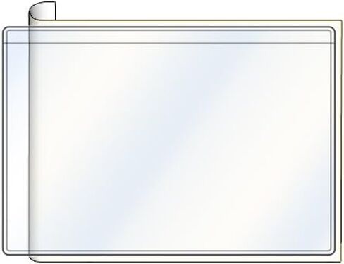 StoreSMART® - جيوب قابلة للتقشير والعصا مقاس 4 × 6 بوصات - جانب طويل مفتوح - 10 عبوات - STB1888L-10 in Saudi Arabia