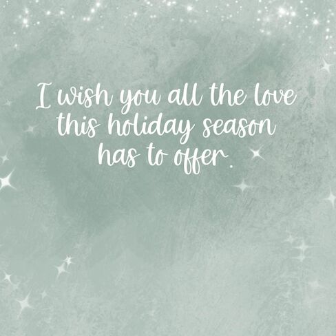 Prime Greetings Christmas Card For Son & Family (Wife), Made in America, Eco-Friendly, Thick Card Stock with Premium Envelope 5in x 7.75in, Packaged in Protective Mailer in Saudi Arabia