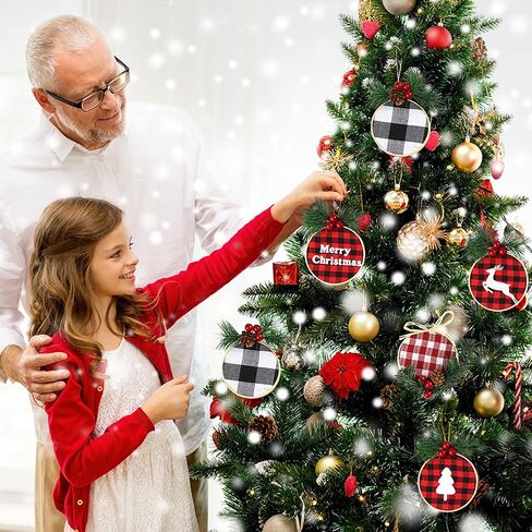 Caydo 48 Pieces 4 Inch Embroidery Hoop Bulk Small Embroidery Hoop Wood Circle Cross Stitch Hoop for Christmas Ornaments, Sewing Craft, Home Decoration in Kuwait