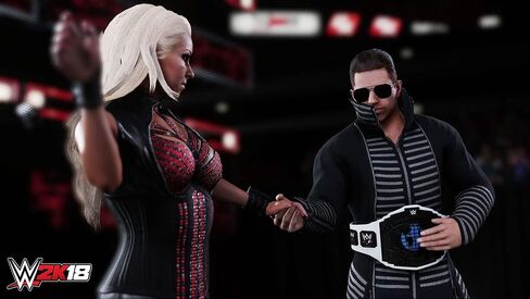 لعبة WWE 2K18 Deluxe Edition - بلاي ستيشن 4 in Saudi Arabia
