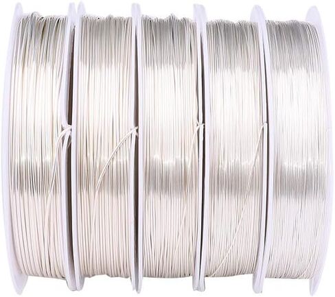 KC Gold Copper Wire 0.5mm Bead Cord for Bracelet Necklace Charm Beading Jewelry Making 22yard in Kuwait