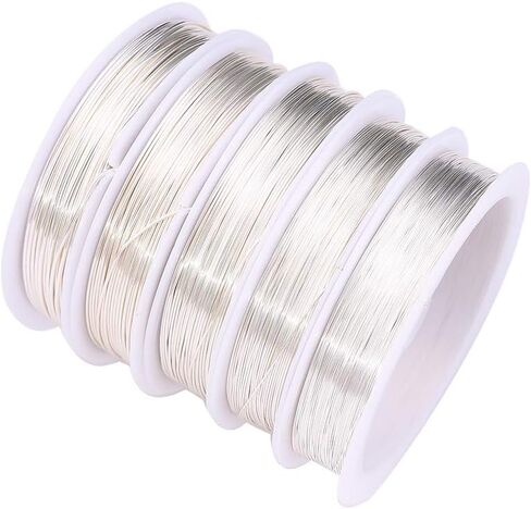 KC Gold Copper Wire 0.5mm Bead Cord for Bracelet Necklace Charm Beading Jewelry Making 22yard in Kuwait