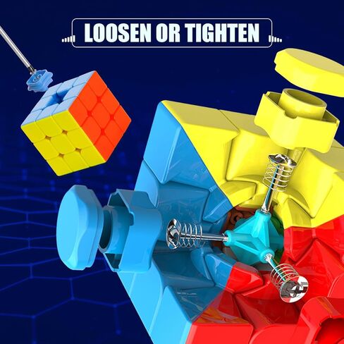 STEAM Life Speed Cube Set 10 Pack Magic Cube | Includes Speed Cubes 3x3, 2x2 Speed Cube, 4x4 Speed Cube, Pyramid Cube, Megaminx Cube Puzzle Cube Bundle Collection Cube Toys Gift for Kids & Adults in Saudi Arabia