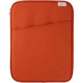 Cordura Pocket Pouch, Laptop, Tablet Pc Case Compatible with Ipad 13, Ipad Pro 12.9 Inch, Labtop and Galaxy Tab, Made in Korea (Dark Orange)