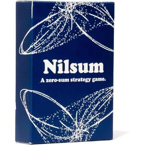 Nilsum - A Zero Sum Strategy Game - Casual Strategy Game for Adults, Teens, and Kids, Family Games for Kids and Adults, Card Games for Adults