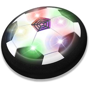 JRD&BS WINL Kids Toys Hover Football Toys for 4-8 Years Old Boys Girls Air Power Football Game with Parents Indoor or Outdoor Hover Soccer Toys Ball for Kids(Yellow)