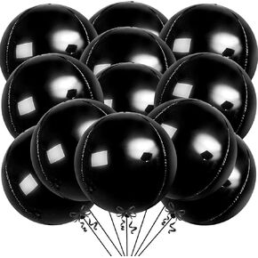 Katchon, Purple Galaxy Balloons - 22 Inch, Pack of 12 | Metallic Purple Balloons, Iridescent Balloons for Galaxy Party Decorations | Purple And Blue Balloons for Blue and Purple Party Decorations