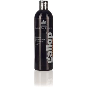 Carr Day Martin Gallop Colour Black 500ml Cleans and Intensifies Natural Coat Color and Sheen.
