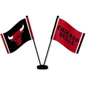 WinCraft Chicago Bulls Desk and Table Top Flags