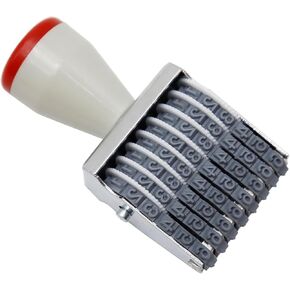 8 Digital Seal Number Roller Wheel Stamps Changeable Adjustable Print Coder Date Code Price Lot Number Stamp