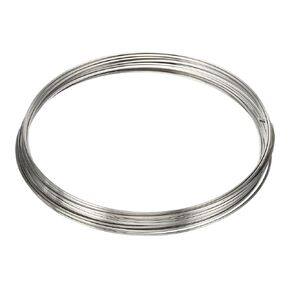 PATIKIL Half Hard Nickel Silver Wire, 1Pcs 20Gauge/0.8x0.8mm Diameter 6m/19.68ft Square Craft Wire for Jewelry Making Beading Wires Wrapping