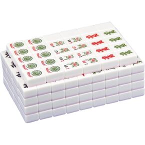 American Mahjong Game Set 174 Mahjong Tiles Suitable for Playing American Mahjong and Chinese Mahjong Game Set 1.6 "Pink Magnetic Mahjong Tiles