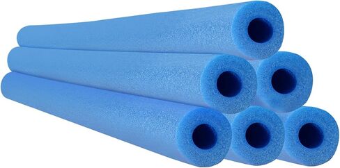 Hanaive 6 Pack Pool Noodles Foam 52"x2.5" in Kuwait