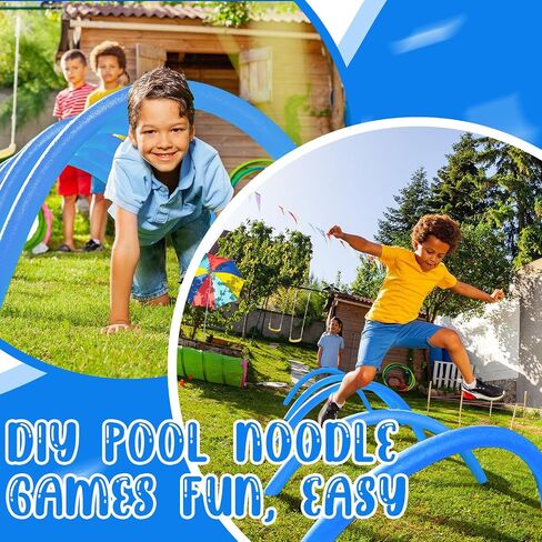 Hanaive 6 Pack Pool Noodles Foam 52"x2.5" in Kuwait