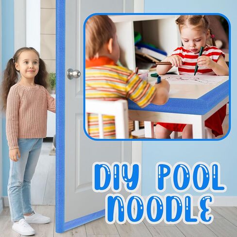 Hanaive 6 Pack Pool Noodles Foam 52"x2.5" in Kuwait