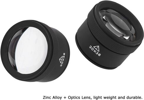 عدسة مجوهرات Watris Veiyi، عدسة مكبرة 30X، مكبرة للعملات المعدنية، عدسة مكبرة لجواهر الجيب، عدسات بصرية محمولة للمجوهرات والعملات المعدنية والطوابع in Kuwait