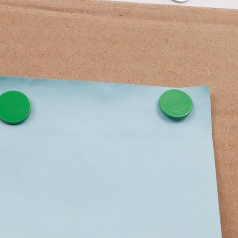 Antrader 200 Pieces Push Pins Round Head Thumbtack 0.43Inch Thumb Tacks for Office School Personal Use (White) in Kuwait