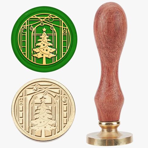 MAYJOYDIY Moon Rose Fox Wax Seal Stamp, 0.98inch Crescent Moon Star Animal Sealing Wax Stamp Removable Brass Head Wooden Handle for Wedding Party Invitations Cards Envelopes Letter Sealing in Saudi Arabia