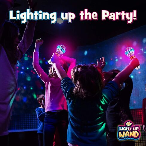 IPIDIPI TOYS Spinning Light Up Wand for Kids - Light Up Spinner Toy, Spinning Globe Toy, Special Needs Sensory Toys for Children with Autism, Stocking Stuffers Toys in Saudi Arabia