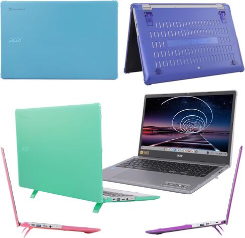 mCover Case ONLY Compatible for 2023-2025 15.6" Acer Chromebook 315 CB315-5H Series Notebook Computer (NOT Fitting Any Other Acer Models) - Aqua in Saudi Arabia