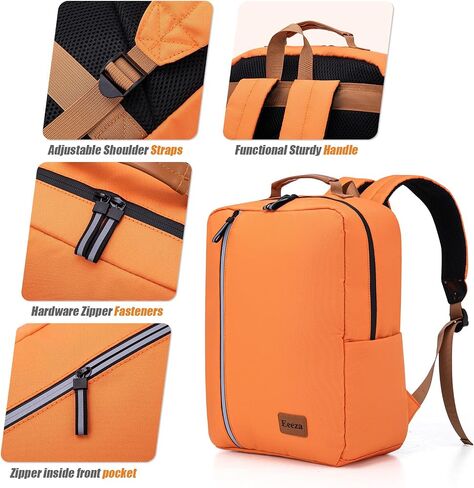 Zeeza Backpack Durable Lightweight Travel Backpack Featuring Spacious Main Laptop Compartment, Functionality for Travel, Daily Use in Saudi Arabia