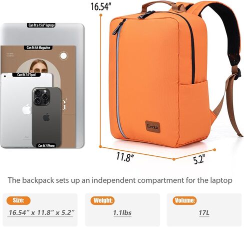 Zeeza Backpack Durable Lightweight Travel Backpack Featuring Spacious Main Laptop Compartment, Functionality for Travel, Daily Use in Saudi Arabia