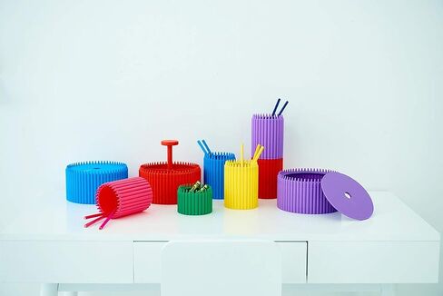Room Copenhagen Crayola Round Organizer, Violet (Purple), One Size in Saudi Arabia