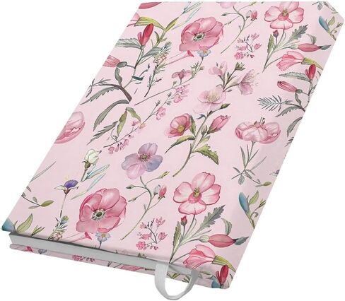 FOR U DESIGNS أغلفة الكتب للكتب ذات الغلاف الناعم 8.5 × 11 غطاء كتاب الكتاب المقدس الصغير كم واقي قابل للتمدد فراشة وردية مطبوعة بالورود in Saudi Arabia