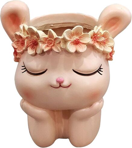 Creative Panda Pen Holder for Stationery Storage,Desktop Holder for Pencil Makeup Brush, Office Cute Desktop Decoration,Succulent Potted Plants Flower Arrangement Resin Crafts in Saudi Arabia