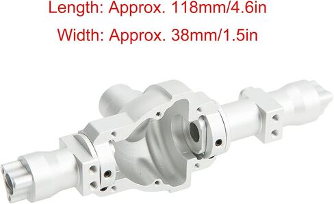 RC Car Axle Housing, Aluminum Alloy Front Rear Axle Housing Replacement for Redcat GEN 8 Scout II V2 RC Climbing Car Remote Control Car Accessory in Saudi Arabia