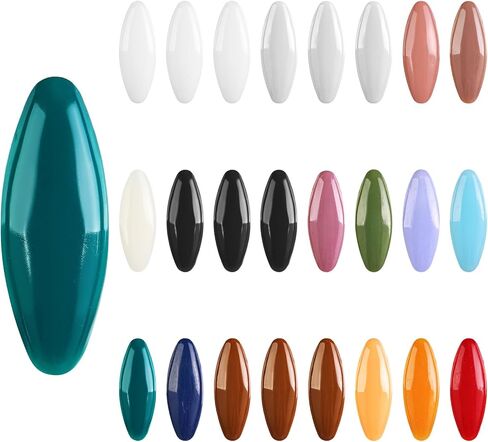 24Pcs Colorful Hijab Safety Pins, Plastic Cover Oval Pins, Scarf Clips, Women Dress Brooches, Perfect for Muslim Girls and Women in Saudi Arabia