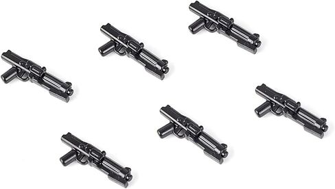 MOOXI-MOC Space Wars Z6 Rotary Blaster Clone Trooper Blaster مجموعة أسلحة الملحقات، مصممة لليد Minifigs in Saudi Arabia