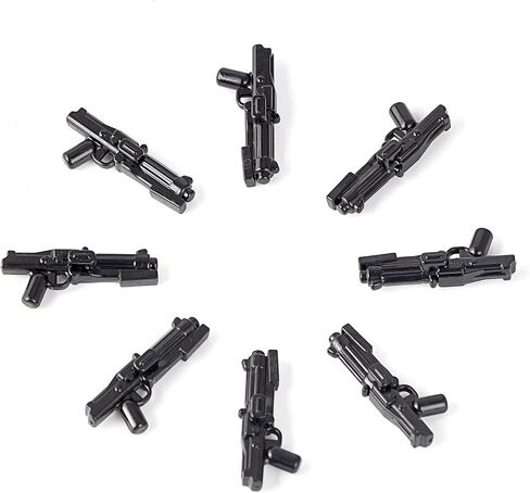 MOOXI-MOC Space Wars Z6 Rotary Blaster Clone Trooper Blaster مجموعة أسلحة الملحقات، مصممة لليد Minifigs in Saudi Arabia
