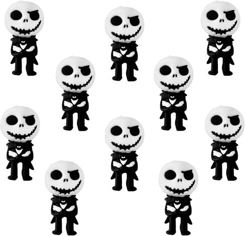 10 Pcs 3D Character Focal Bead Cute Loose Beads Accessory for DIY Keychains Bracelet Necklace Pens Lanyard Making in Saudi Arabia