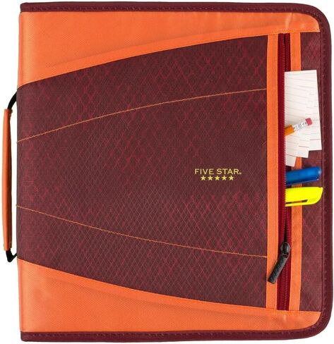 غلاف بسحاب مخيط من خمس نجوم مقاس 2 بوصة مع شبكة قرمزية لملفات الملفات in Kuwait