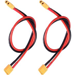 YLP 2pcs XT60 to XT60 Male & Female Adapter Extension Female Male for RC Battery DIY Spare Part Remote Control Toy Parts