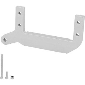 Aluminum TRX4 Stock Axle Servo Mount, SOA Mount 4-Link Suspension for Traxxas TRX-4 1/10 RC Crawler Metal Upgrades (Black)