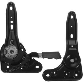 Veemoon Chair Angle Adjuster Metal Multi-Angle Regulator Gaming Chair Replacement Parts Office Chair Tuner Accessories Chair High Back Swivel Racing Seat Angle Adjuster 180 Degree Chair Part (Black)