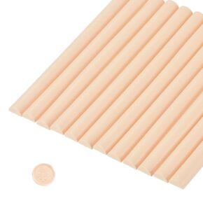 MECCANIXITY 20 Pcs Blue Purple 1/2 Cylinder Sealing Wax Stick Glue Gun Wax Seal Rod Craft Adhesive Waxing for Letter Seal Wax Stamp,Wedding Invitations, Packaging Decoration