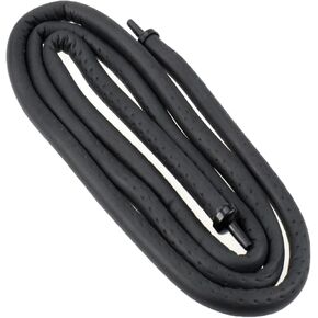 1pcs Black Plastic Aquarium Air Curtain Bubble Air Diffuser Flexible Air Rubber Tube Fish Tank Soft Tube Hose Oxygen Diffuser Tube （Length 105cm/42in）