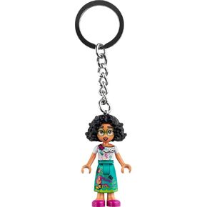 LEGO Disney Encanto Mirabel Minifigure Keyring 854287, Blue, Small