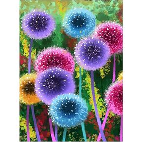 Bysincy 5D DIY Diamond Painting Kits for Adults Sunflower 12x16inch,Round Full Drill Resin Beads Diamond Art Dots Craft Set,Be Still and Know That I Am God
