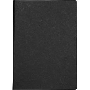 Clairefontaine - المرجع 791464C - دفتر ملاحظات Age Bag Clothbound (192 صفحة) - حجم A4، مساطر مبطنة، ورق رق مصقول 90 جرامًا للمتر المربع - غطاء جلدي أزرق in Kuwait