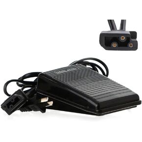 Bequilter Variable Speed Foot Control Pedal and Power Cord Compaible with Singer 3503, 3507, 3514, 3515 Husqvarna Viking Huskylock 901 905 910#411646W