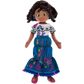 Disney Store Official Mirabel Plush Doll - Soft Plush with Embroidered Features & Glasses, Skirt with Embroidered Detailing Princess Toys, Encanto Toys