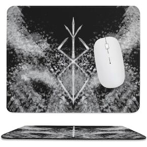 BER-serk Mouse Pad with Stitched Edge Non-Slip Rubber Base 9.8"×11.8" Manga Guts Mousepad for Laptop Computer PC Gaming Office